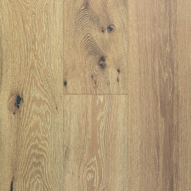 Close-up of a wooden floor with a natural finish